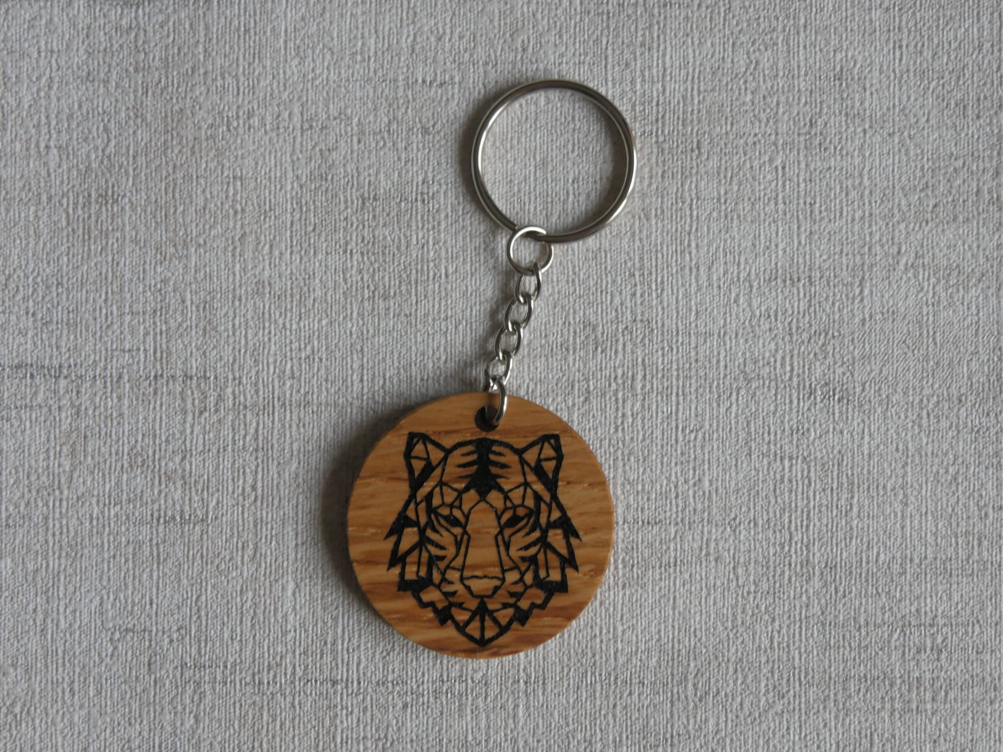 Porte-clés Tigre Qui Clignote - Fun Et Lumineux, Neuf Sans étiquette