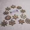 Boules de Noël Flocons - kit de 12pcs