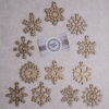 Boules de Noël Flocons - kit de 12pcs – Image 3