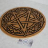 Pentagramme en bois - Motif Celtique - 35cm – Image 3