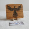 Phoenix - Gravure laser sur Chêne - Taille S – Image 2