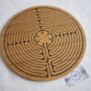 Labyrinthe de Chartres - Gravure sur Chêne - 35cm – Image 2